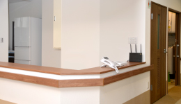 れもんの樹 加美正覚寺_受付カウンター